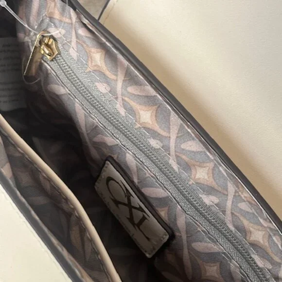 CXL Crossbody Satchel - bone NWT - Picture 6 of 9